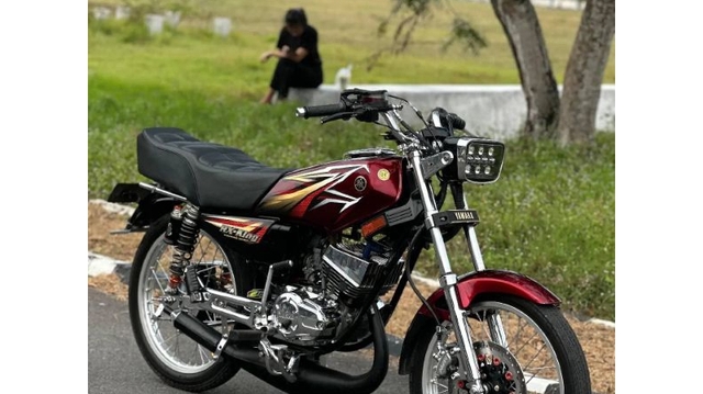 Modifikasi RX King Style Medan yang Garang dan Khas